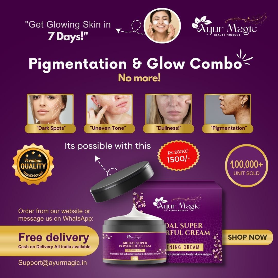 Ayur Magic Bridal Super Powerful Cream for Face (40gm)