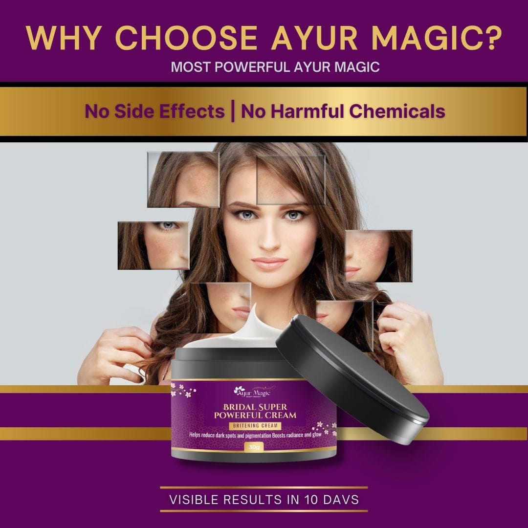 Ayur Magic Bridal Super Powerful Cream for Face (40gm)